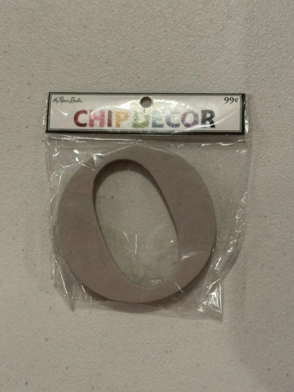 Lot of NINE (9) The Paper Studio Chip Decor 3.5